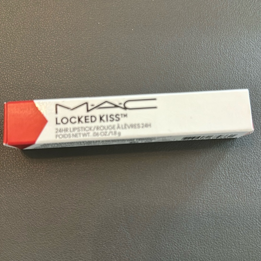 BNIB MAC Locked KISS 24hour lipstick